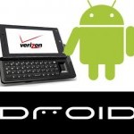 Verizonから発売されるAndroid携帯電話Droid Proの写真