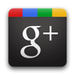 Google+の一般公開に伴いGoogle検索トップページでデカい矢印を使って宣伝開始