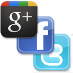 Google+、Facebook、twitterを情報提供スタイルから比較する